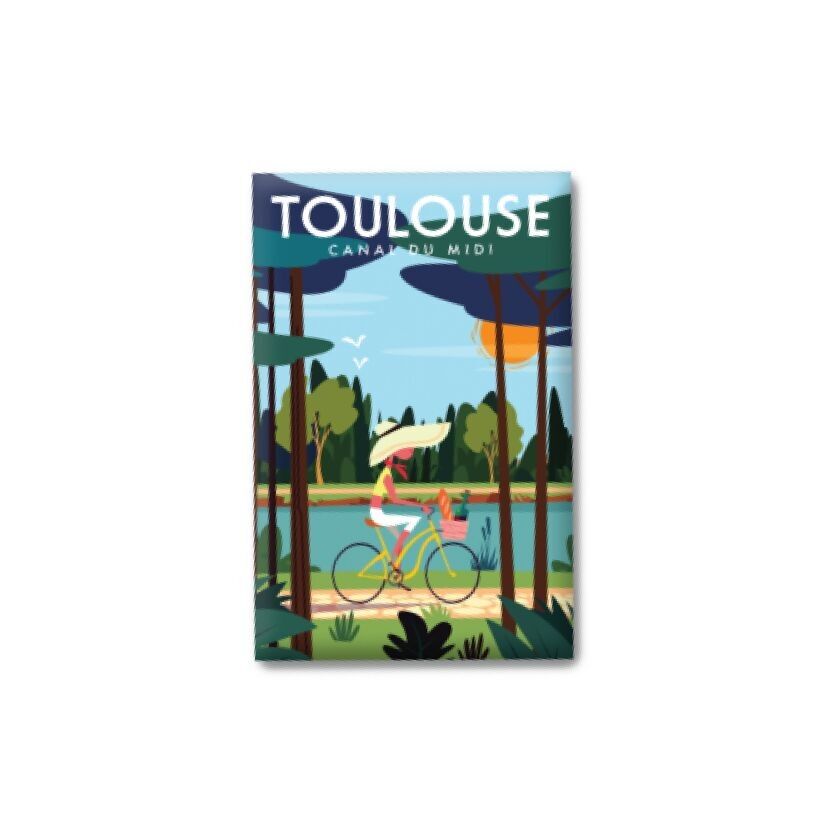 CANAL DU MIDI TOULOUSE MAGNET