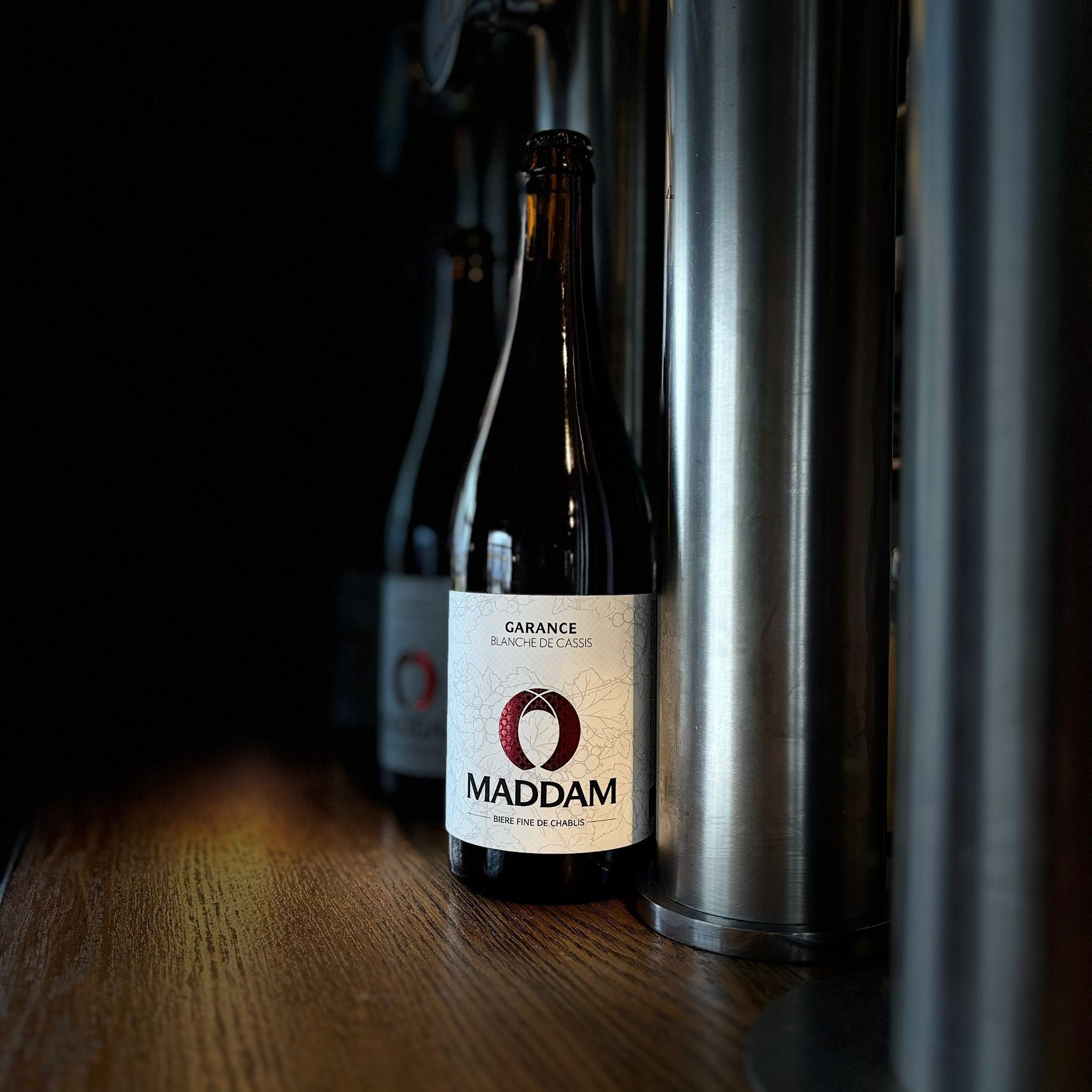 MADDAM ORGANIC BEER GARANCE White Blackcurrant 75cl