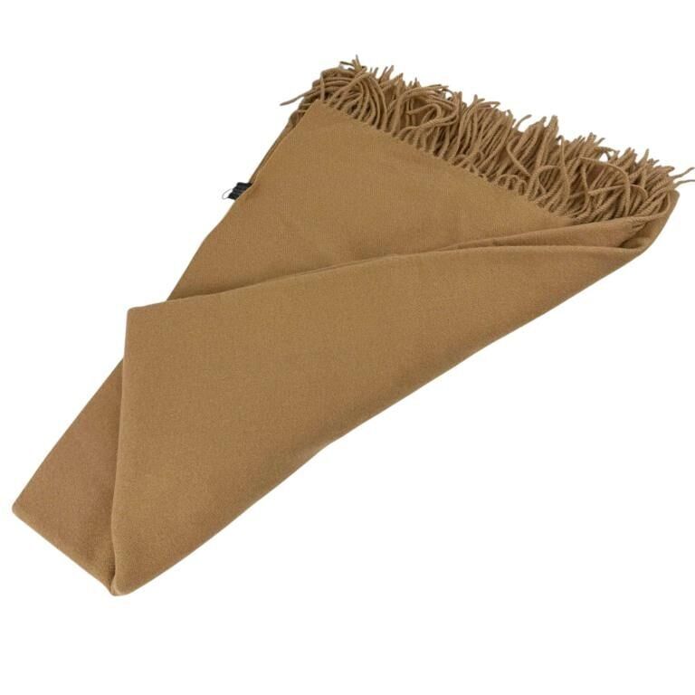 Sciarpa da donna con frange decorative e colori uniti