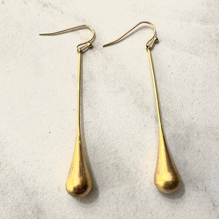 Orecchini in acciaio inossidabile impermeabile Matte Equilibrium