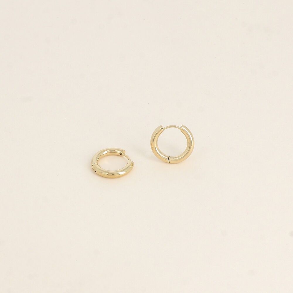 Créoles - anneau simple 18mm