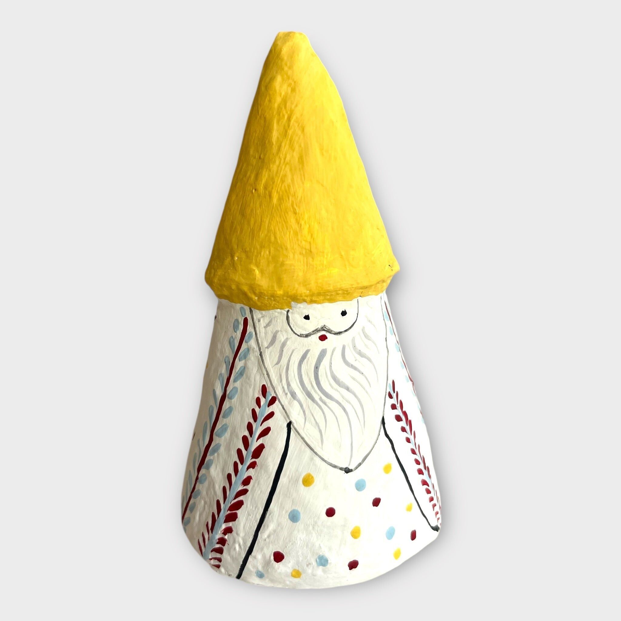 Père Noël, chapeau jaune moutarde