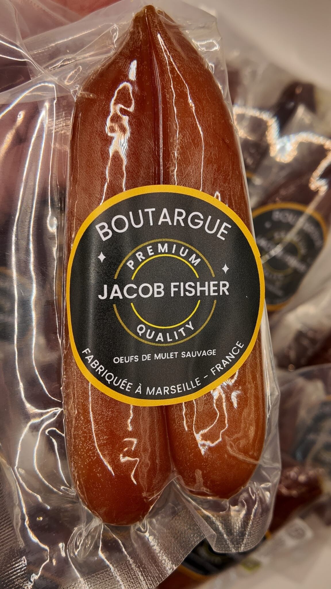 Boutargue Jacob Fisher Sans Cire, Transparente 100g 100% Marseille