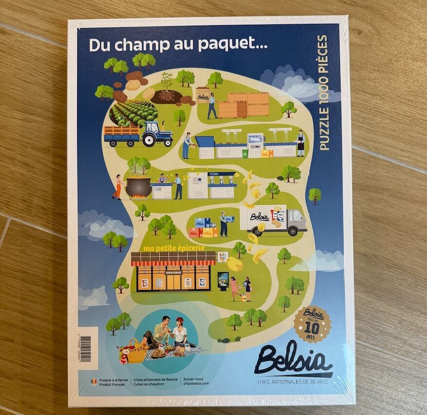 Puzzle da 1000 pezzi - Dal campo alla balla