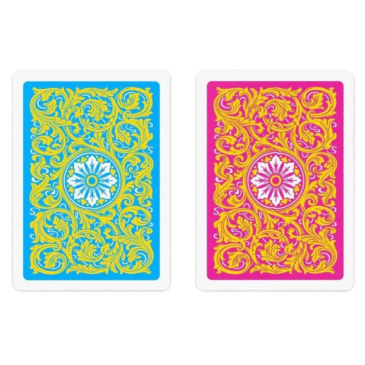 Buy wholesale Neoteric Poker Jumbo Index Double Deck (yellow, pink