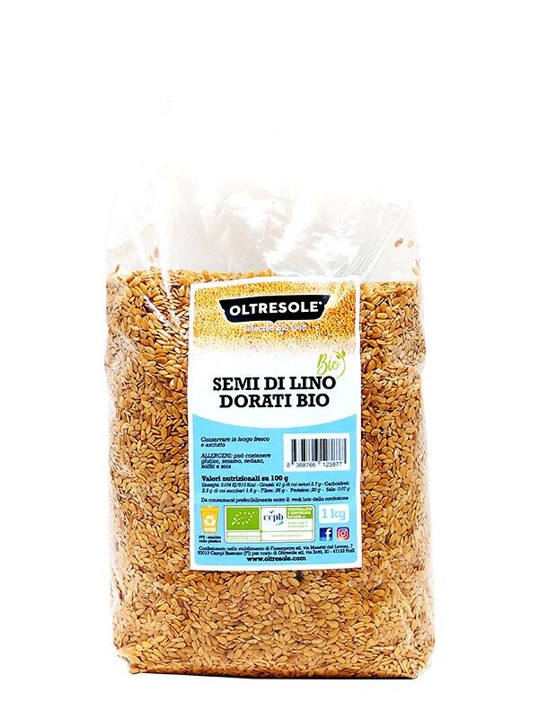 SEMI DI LINO DORATO BIO 1 Kg