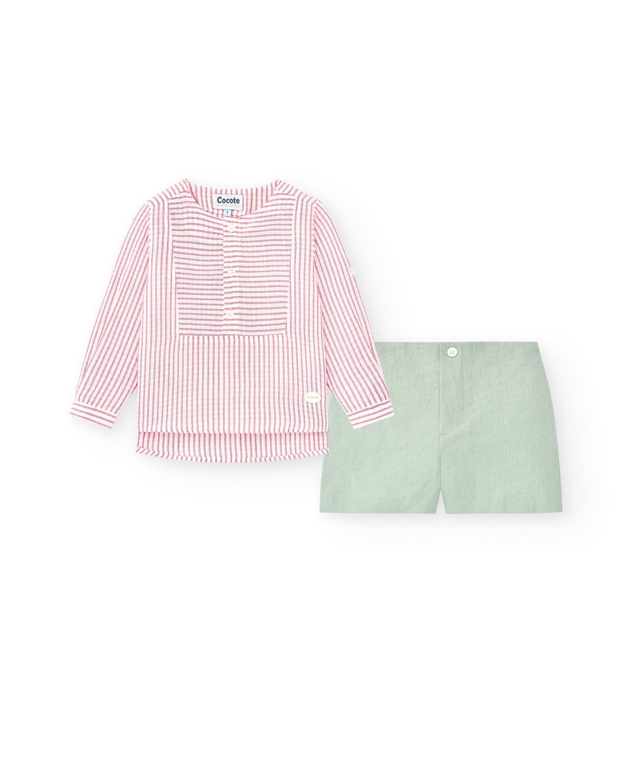 Conjunto de niño multicolore Charanga & Cocote