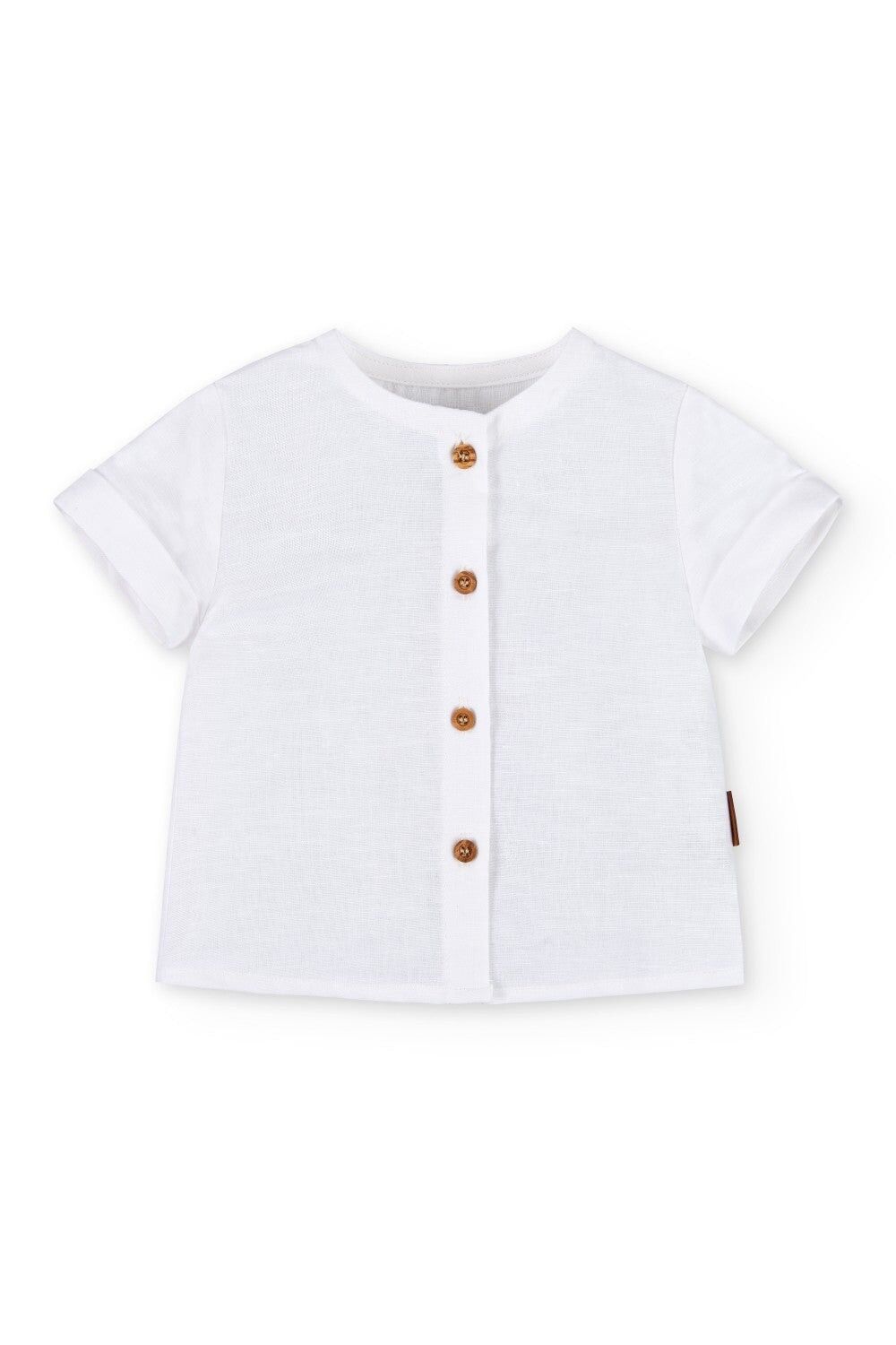 Camisa de bebé blanco Cocote & Charanga