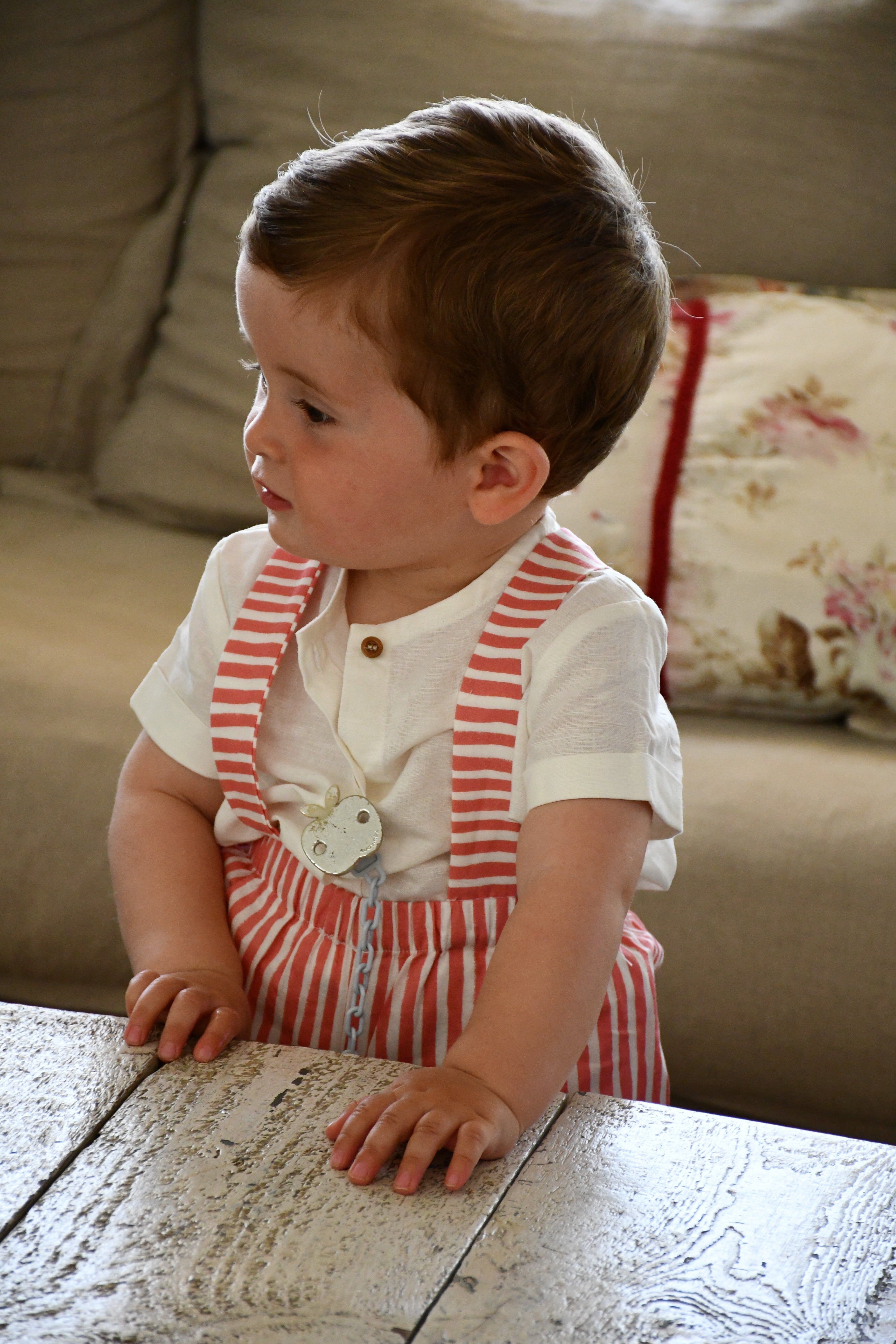 Culetín de bebé color rojo Cocote & Charanga