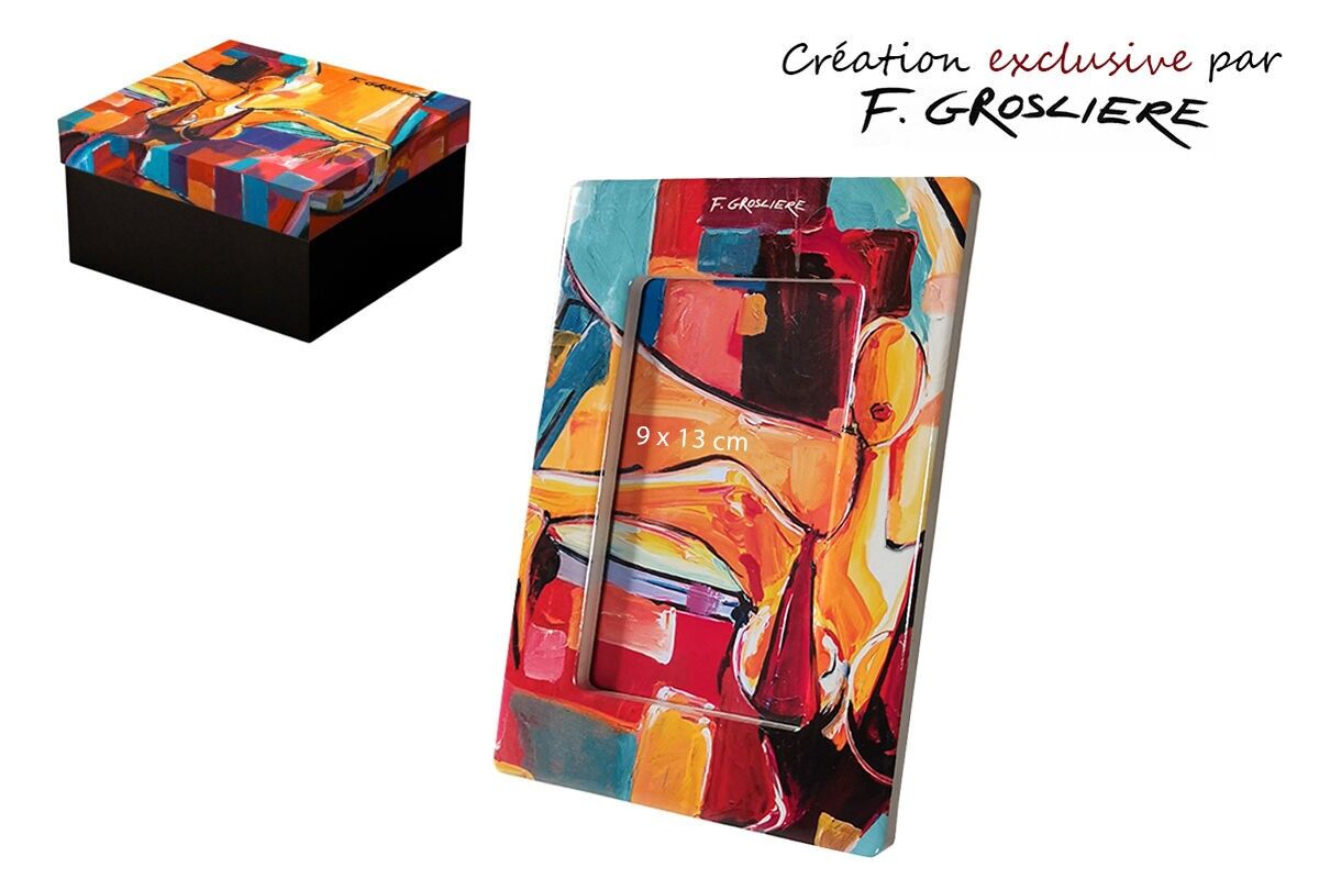 CORNICE PER FOTO 9X13CM LA DONNA ARTISTICA DI F.GROSLIERE