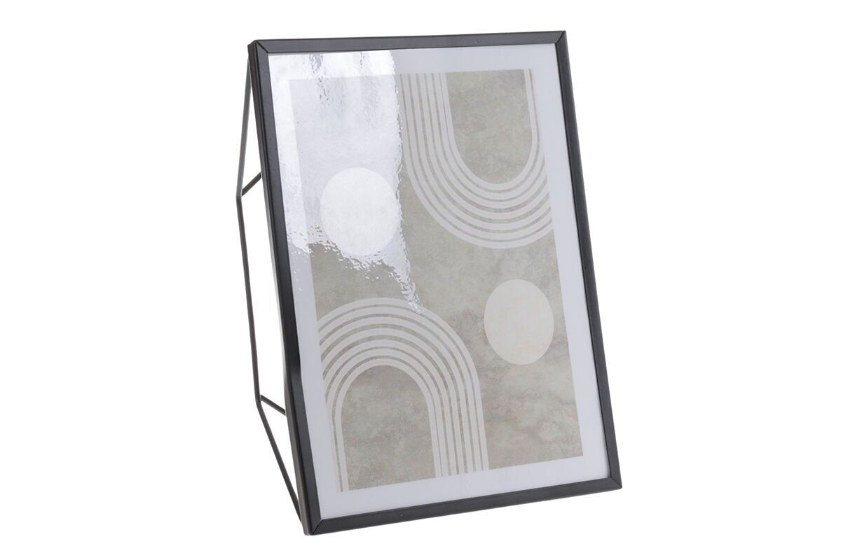 MARCO DE FOTOS DE METAL CON DIAMANTE 3D