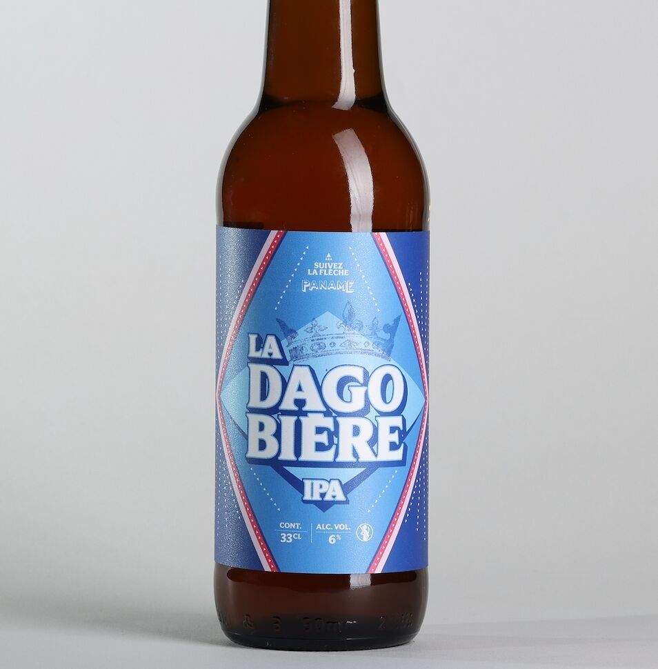 Bière artisanale IPA - Dagobière - 6% - 33cl
