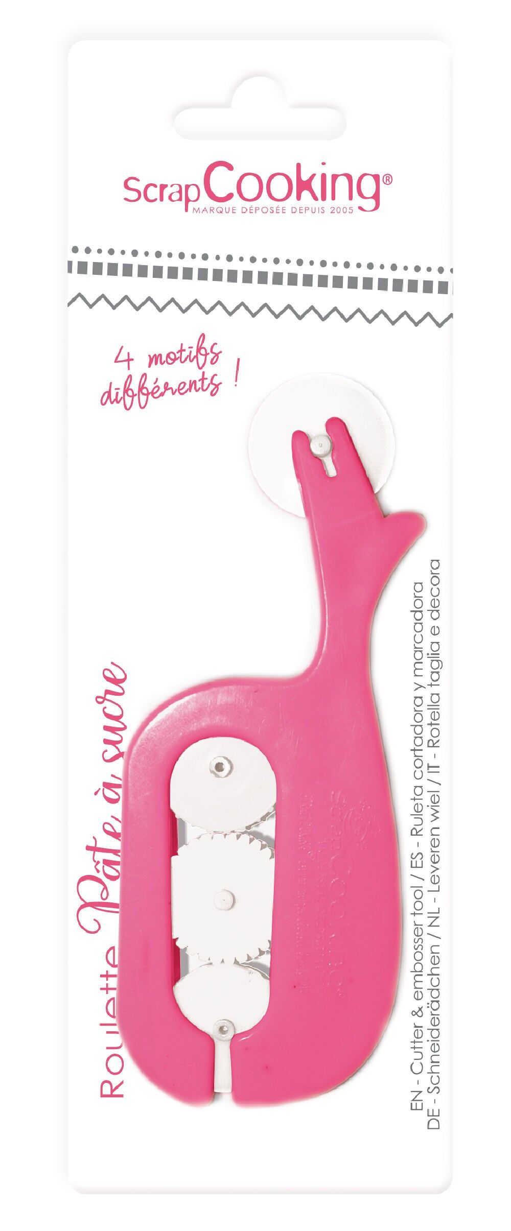 Roulette pour pâte à sucre