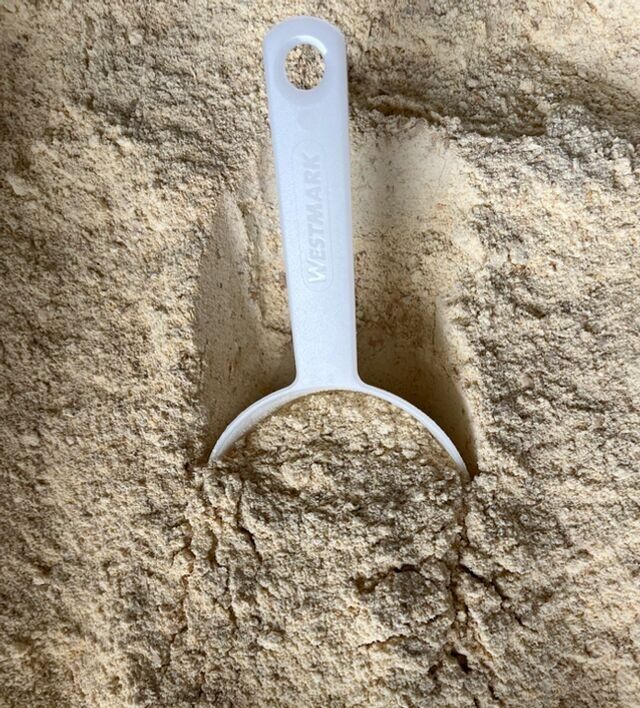 Organic chickpea flour (gluten-free) in bulk