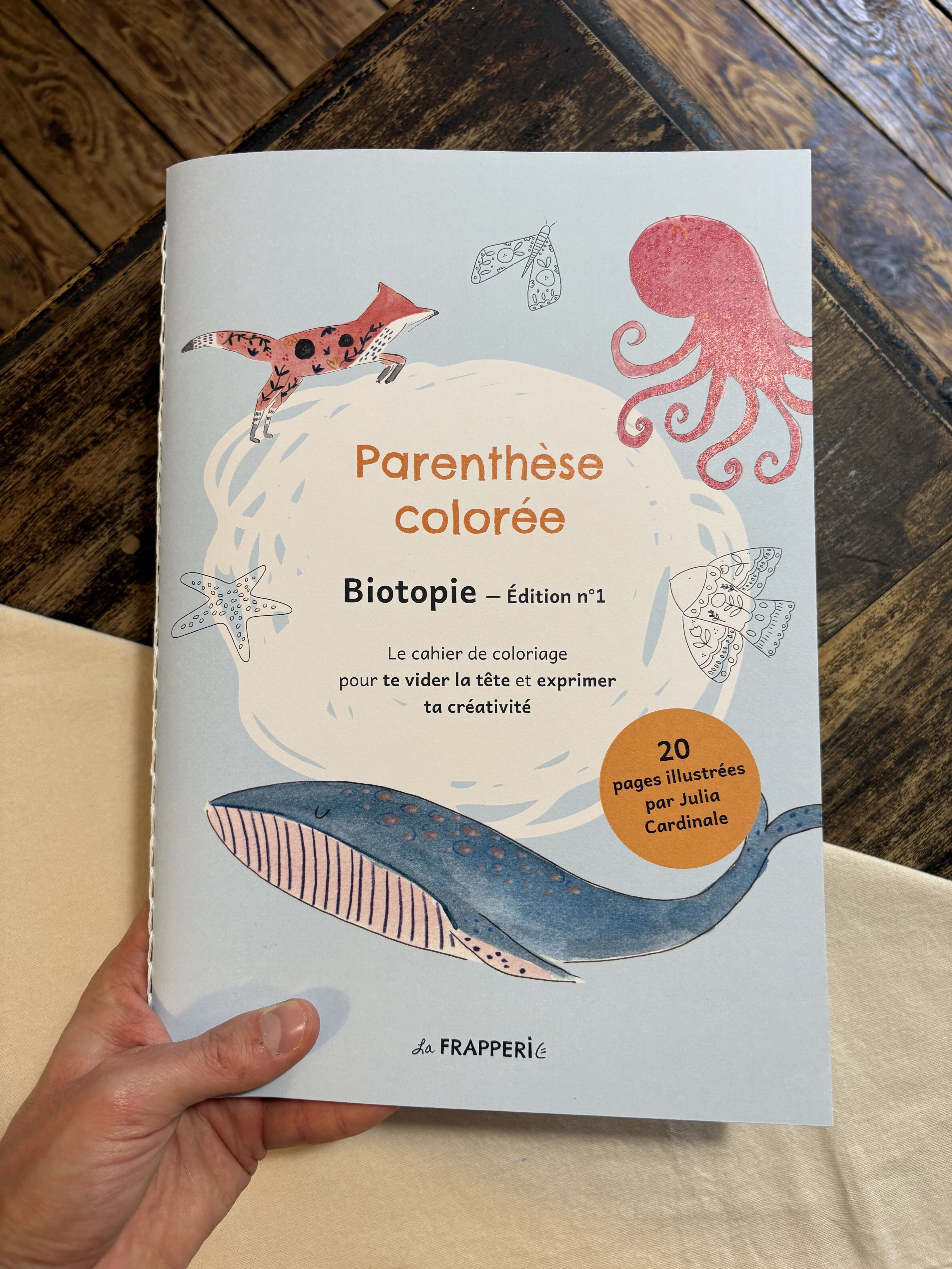Libro da colorare Biotopia