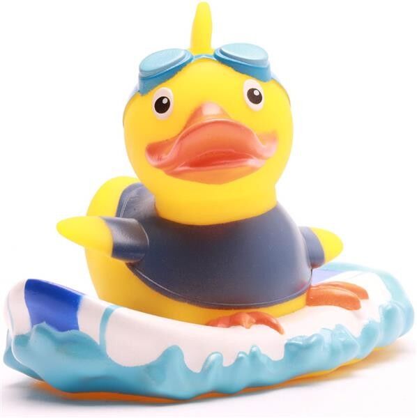 Canard de bain surfeur - Canard en caoutchouc