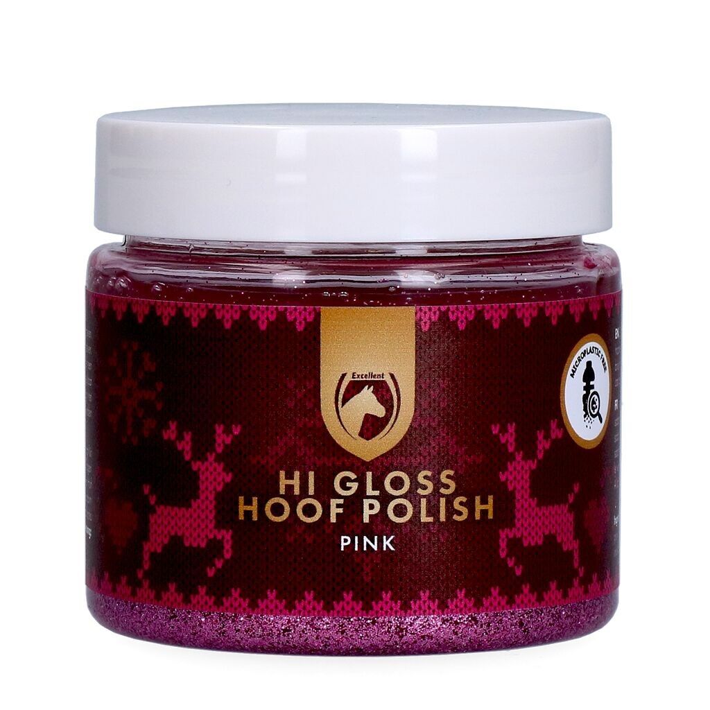 Vernis à sabots brillant rose Excellent Horse Christmas 150 ml
