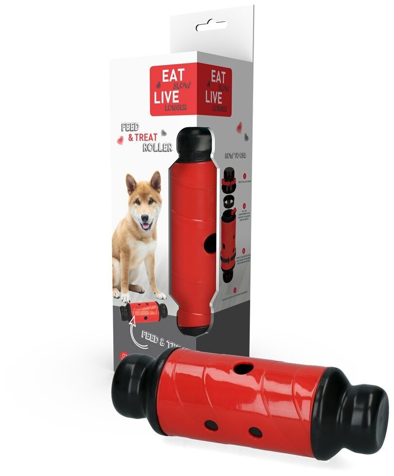 Mangez lentement, vivez plus longtemps. Nourrissez et régalez Roller Red L.