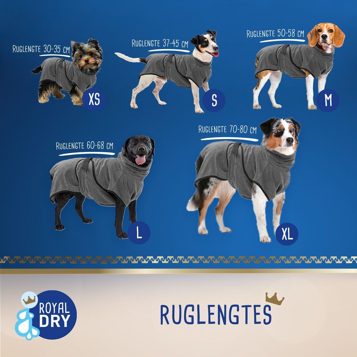 Buy wholesale Royal Dry Doggy Bag Droogzak XS