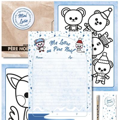 ★ Kit to write your letter to Santa Claus | Polar version