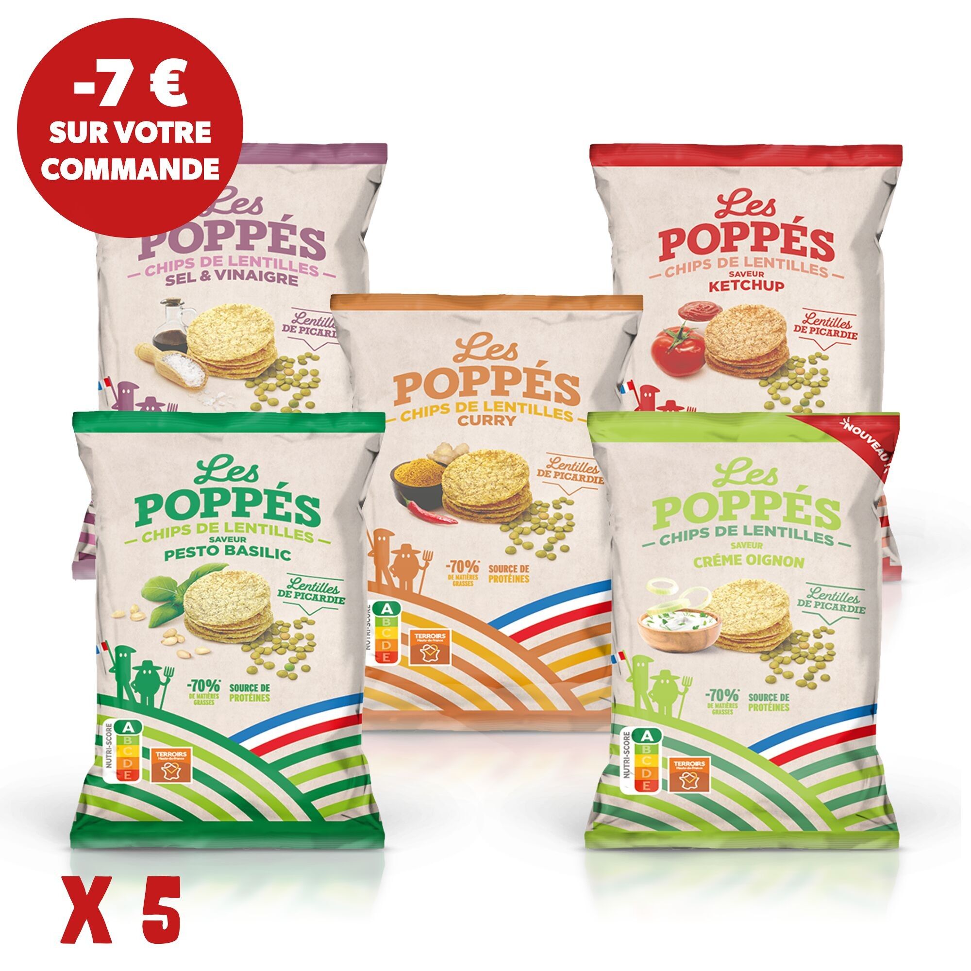 Lentil Chips - Discovery Pack