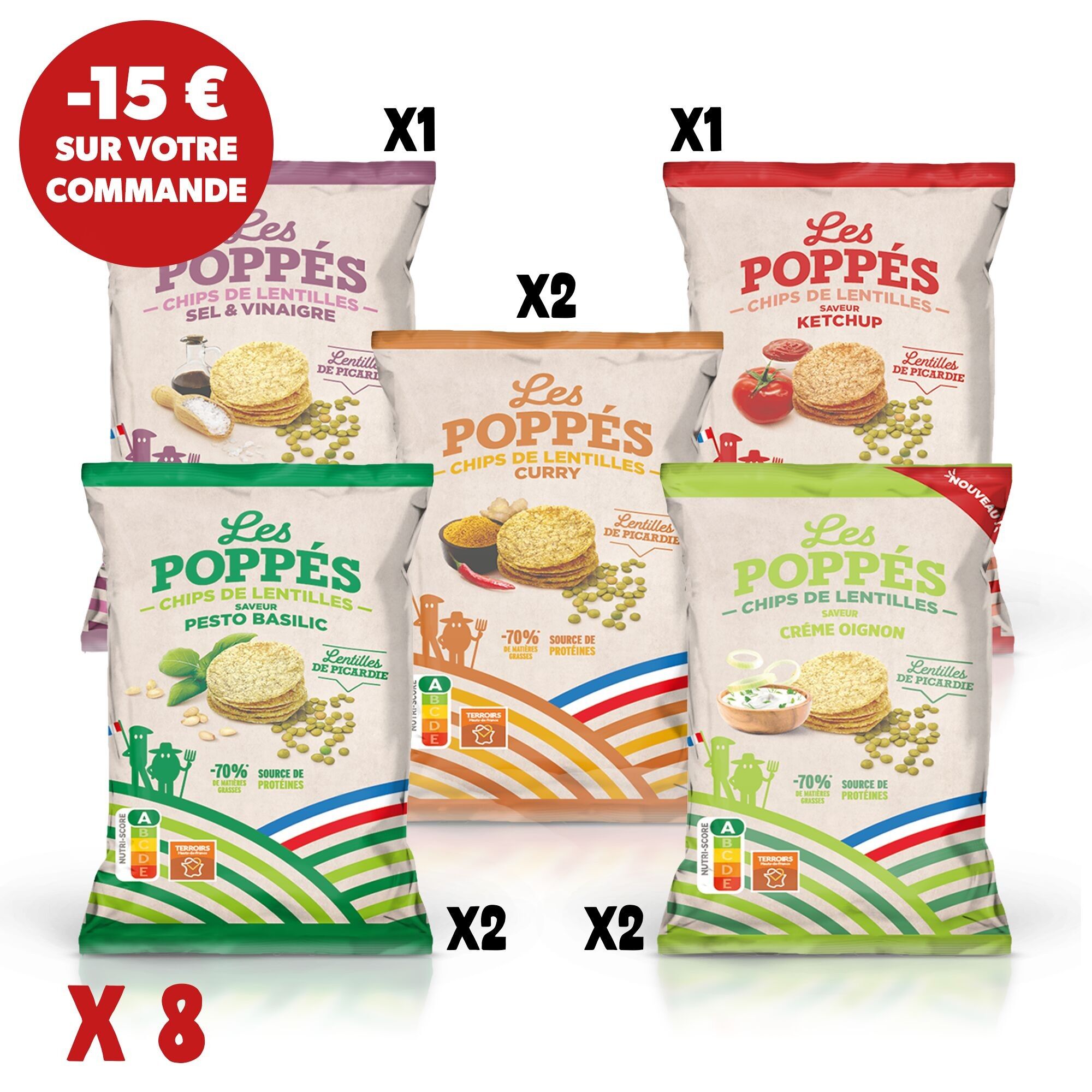 Lentil Chips - Bestselling Pack