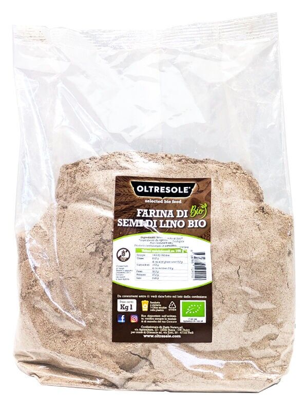 FARINA DI SEMI DI LINO BIO 1 Kg