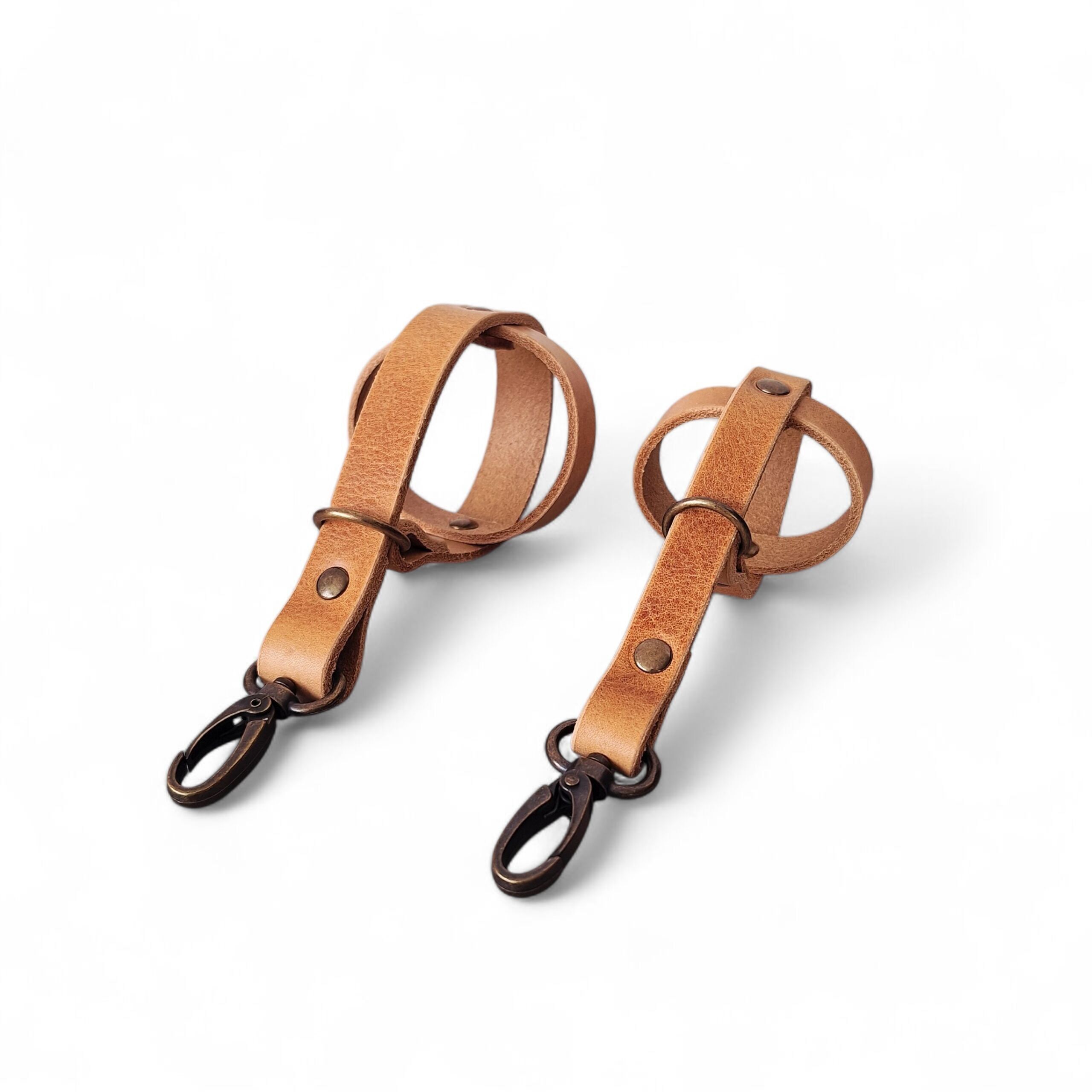 Porta palline da tennis per cani | Cammello (Cognac)