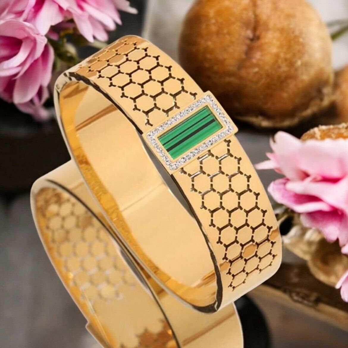 Bracciale rigido in acciaio inossidabile "KELISYN"