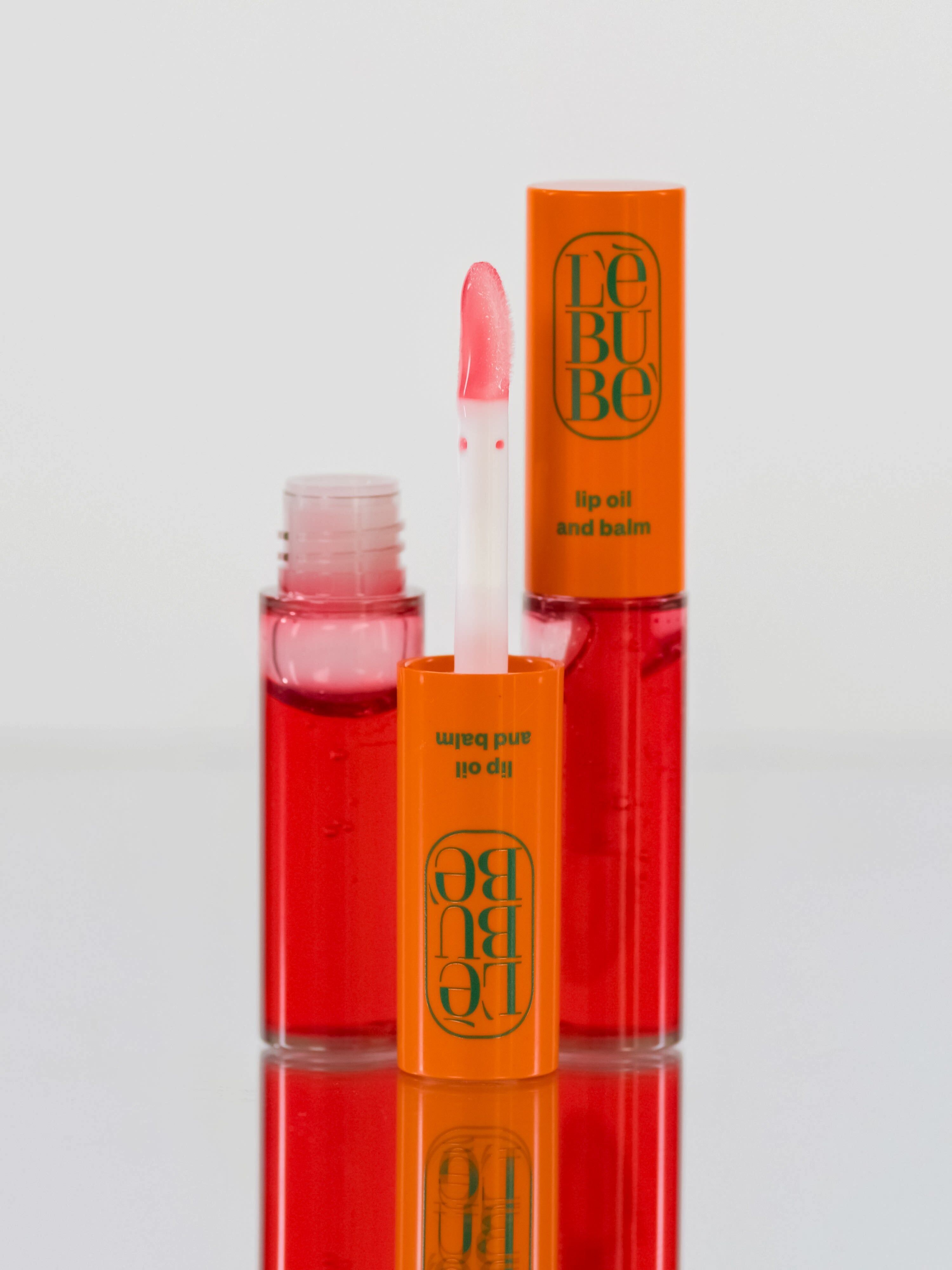 Lip Oil and Balm / 2-in-1 lip oil + lip balm (6 ml/0.20 oz) - Vegan, 93% natural, Halal-friendly certified, dermatologically tested, made in Italy, sustainable packaging from recycled and recyclable plastic