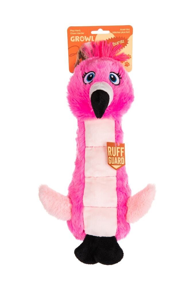 Growl Belly Burdz Fione le flamant rose