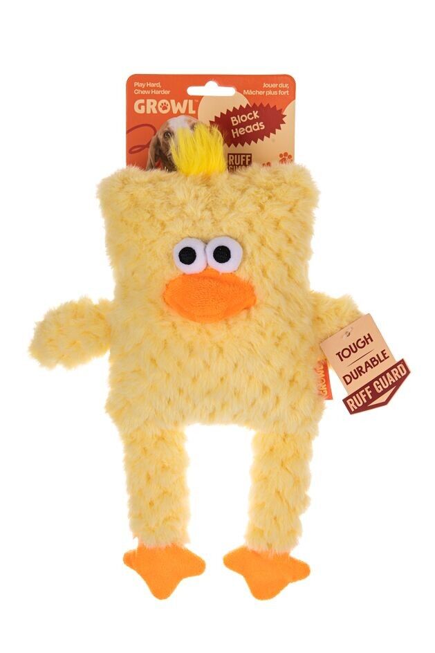 Têtes de bloc de grognement Cheepers le poussin