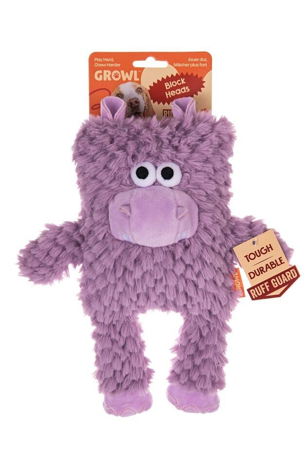 Têtes de blocs de grognement Chompy l'hippopotame