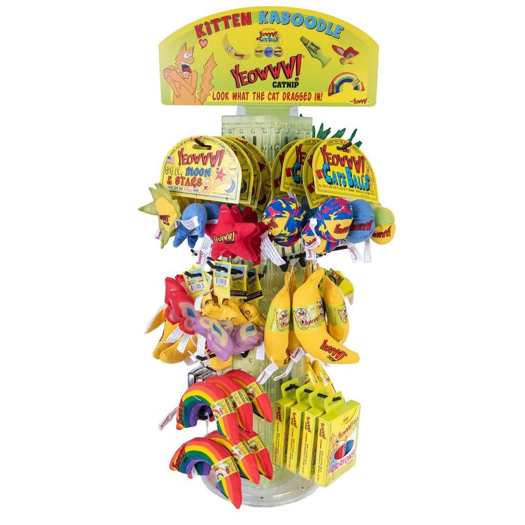Yeowww!Espositore per gattini Kaboodle 72 pezzi