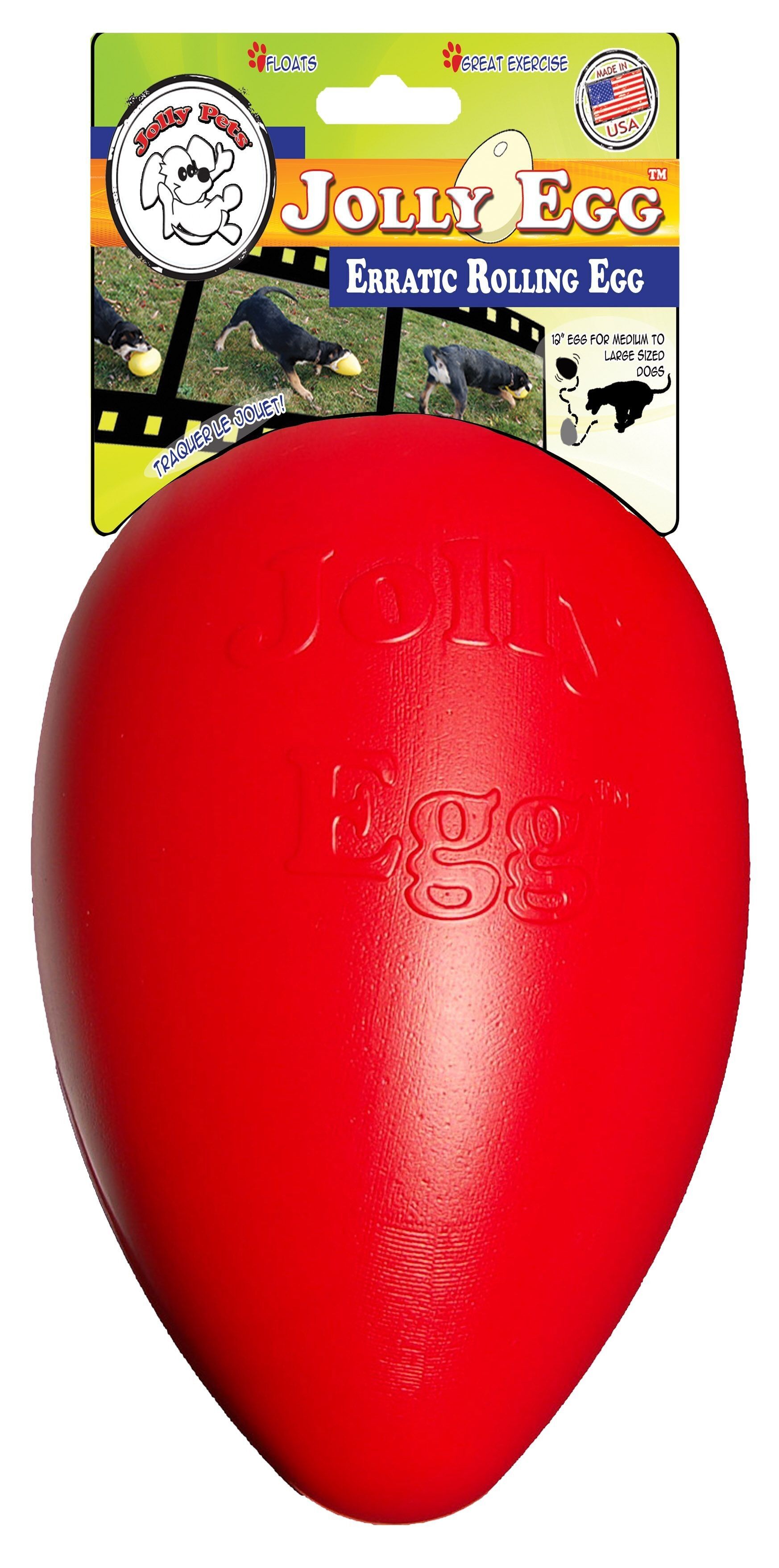 Jolly Egg Rosso S (20 cm)