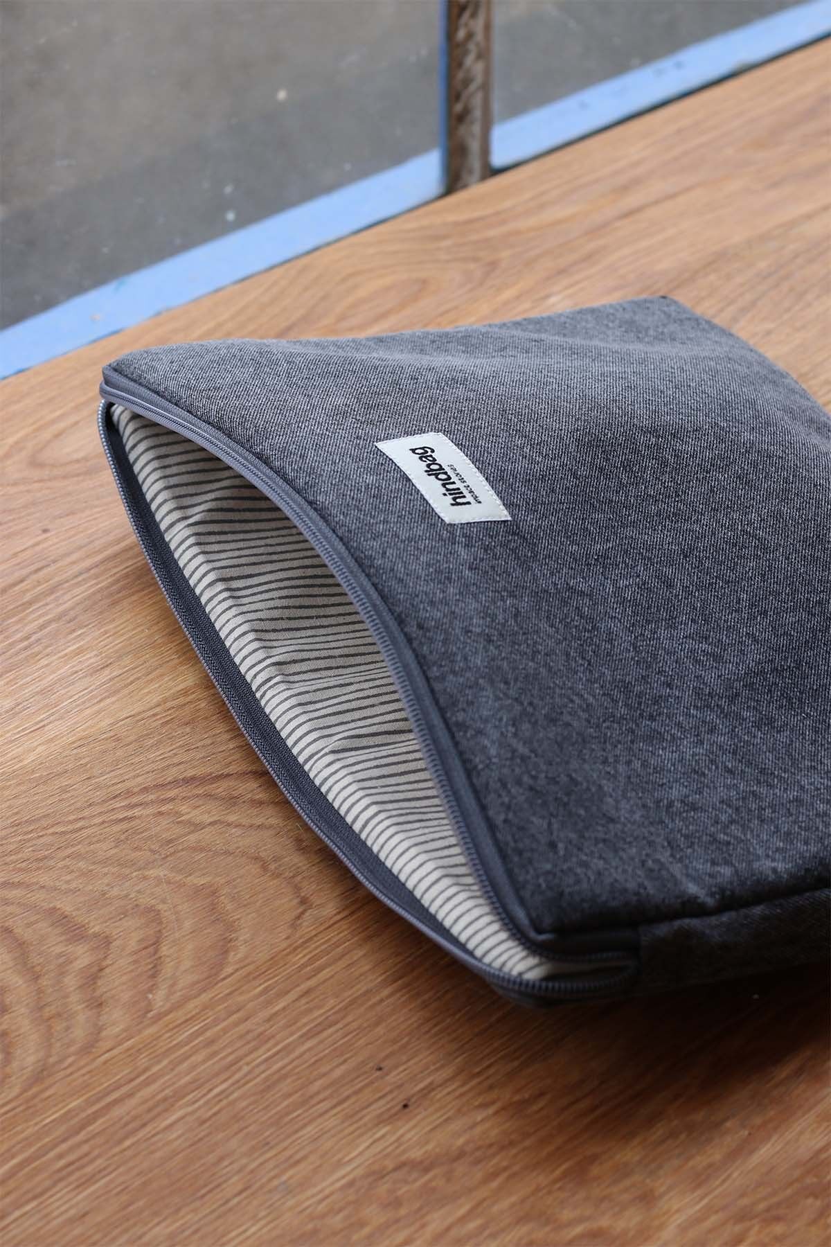 Custodia per laptop Ava Denim Grey