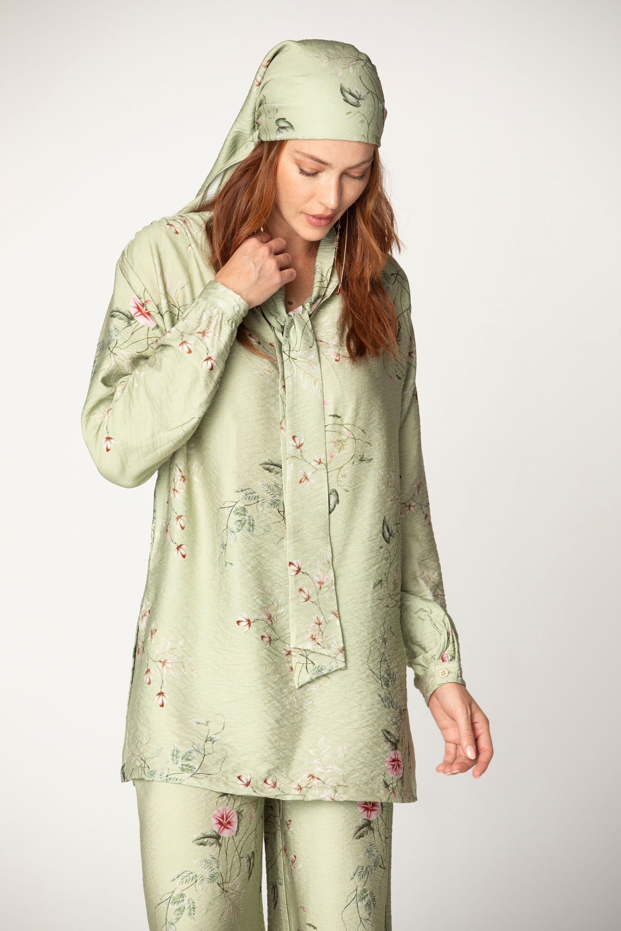 Camicia in viscosa Mistflower