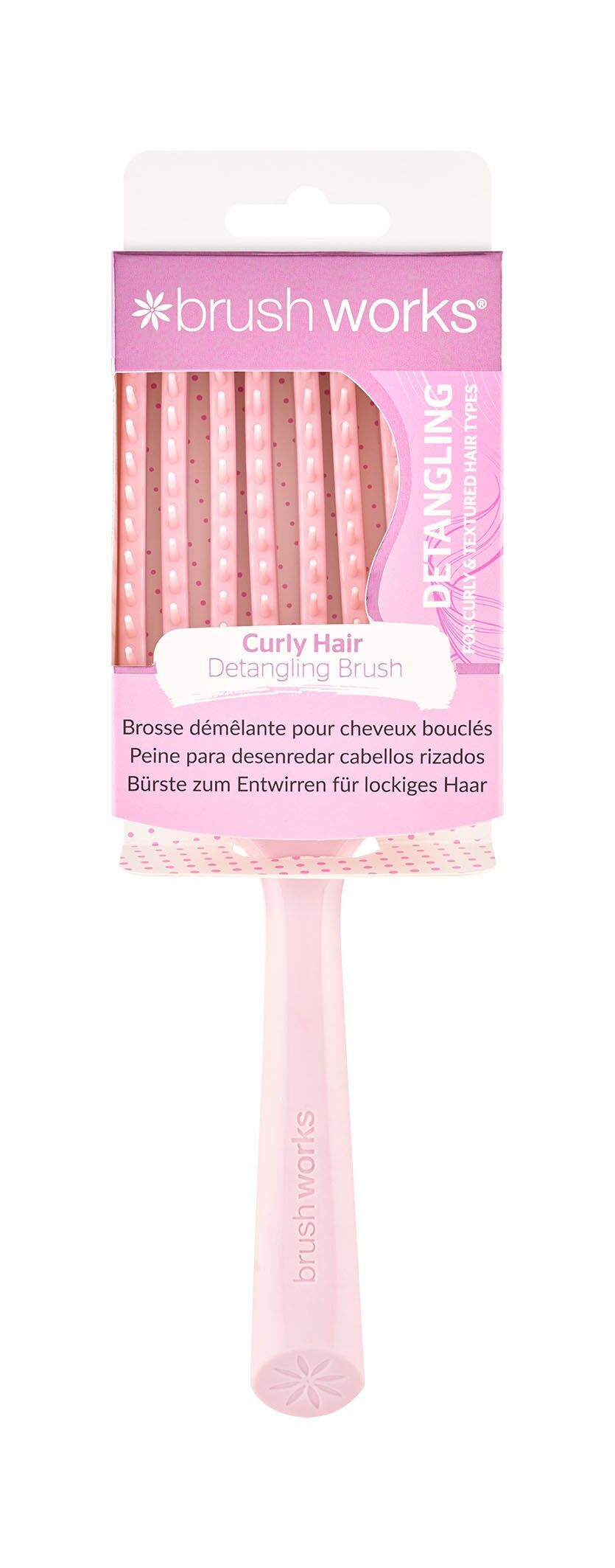 Brosse démêlante pour cheveux bouclés Brushworks