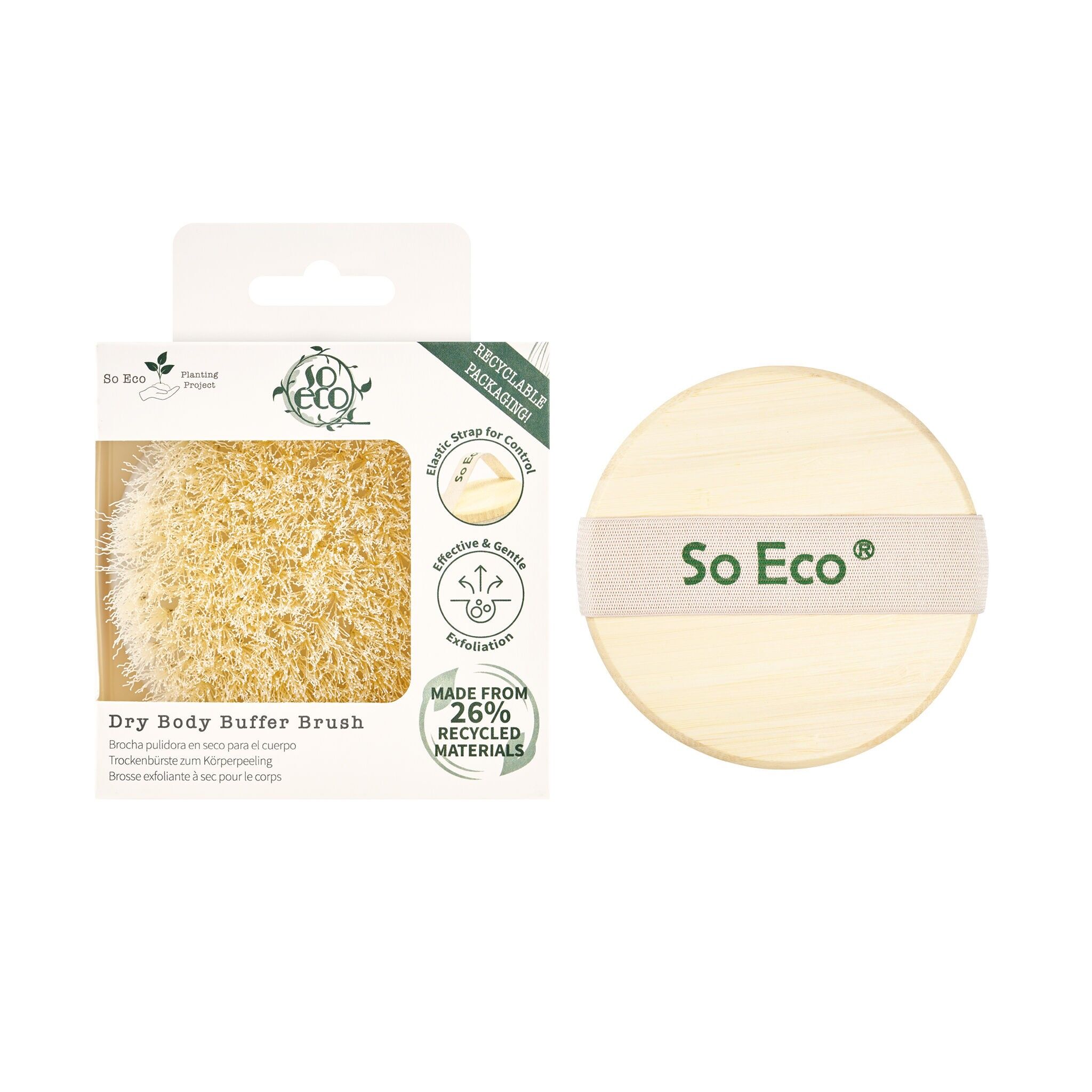 So Eco Dry Body Buffer Brush