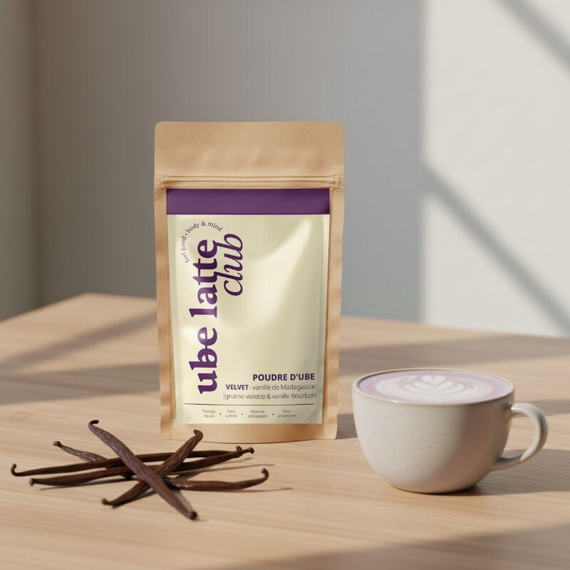 Ube Latte Vaniglia in polvere - formato barista 250 g e 500 g (CHR)