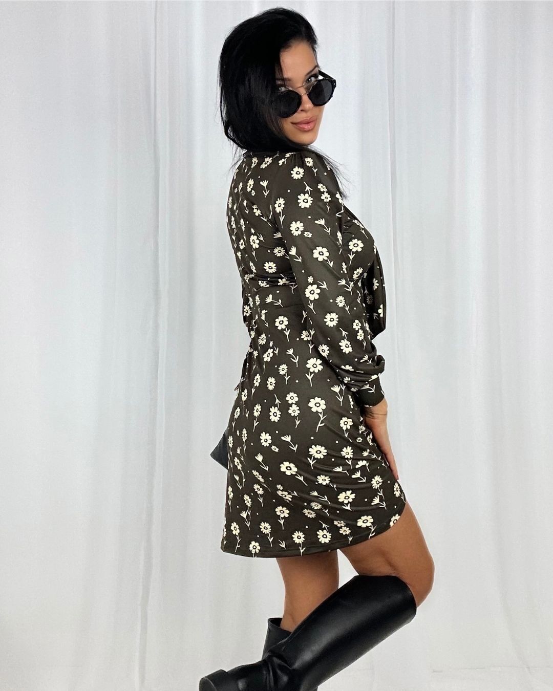 Cravatta stampata con collo LOUI.