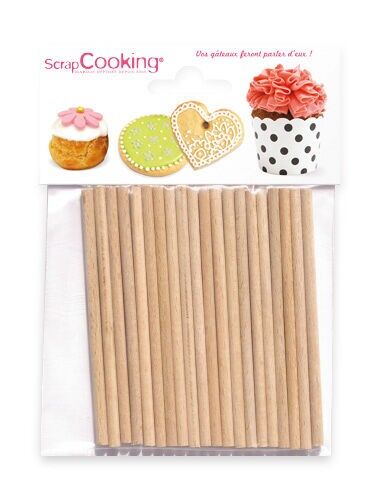 Nachfüllpackung mit 20 Lutscherstielen