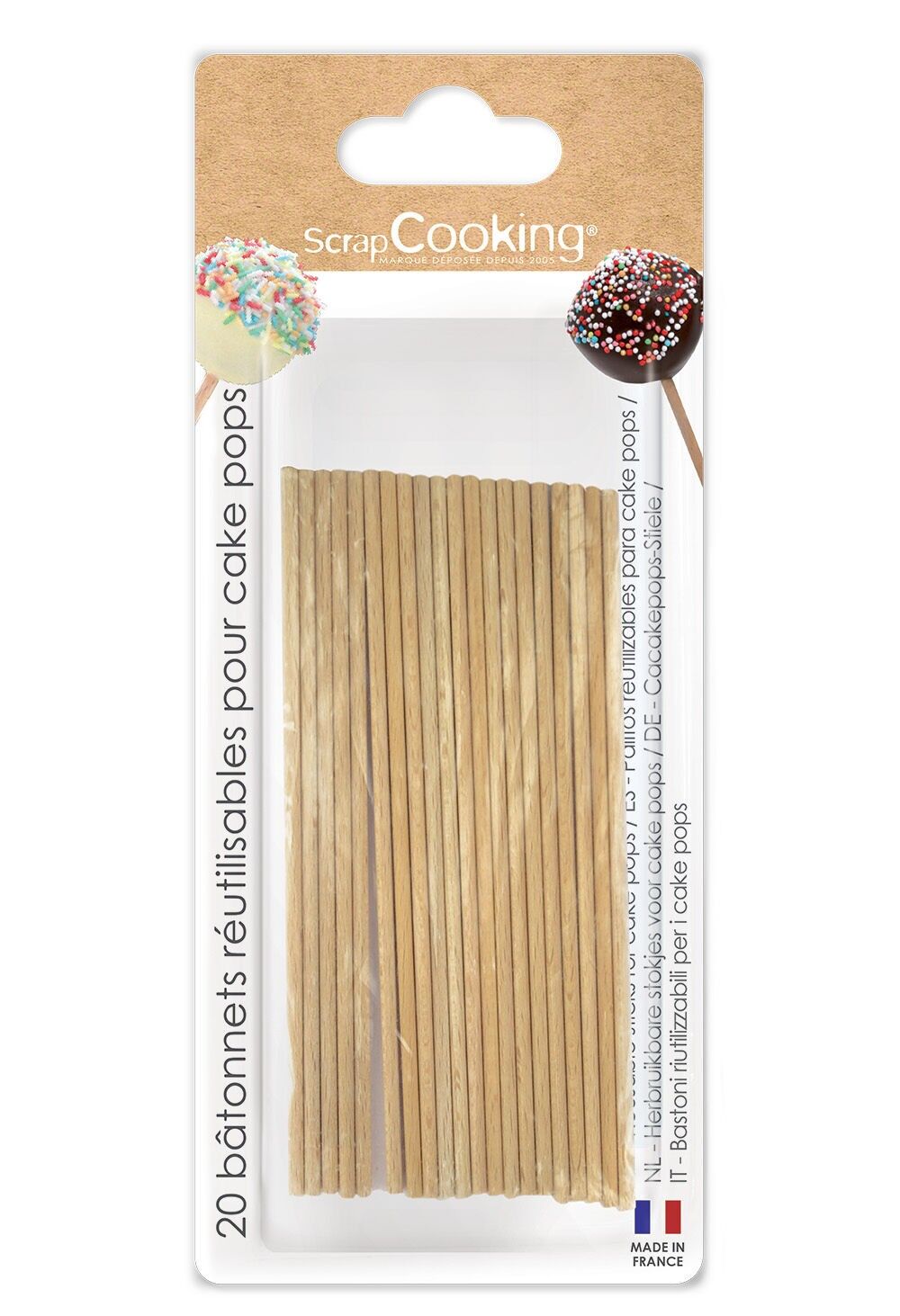 20 Cake-Pop-Sticks