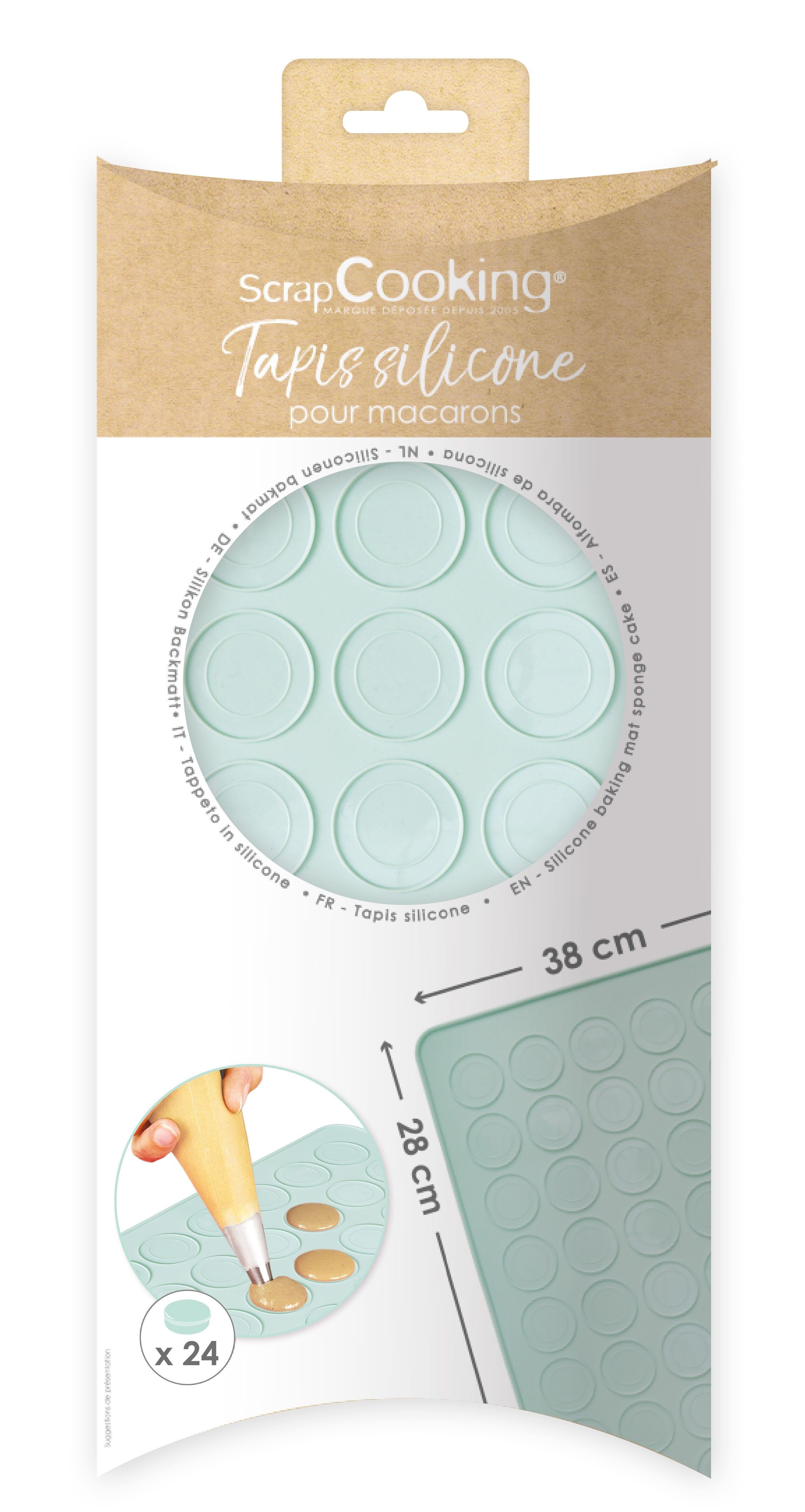 Silikonmatte für Macarons