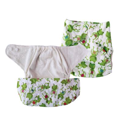 Swimming diapers frogs