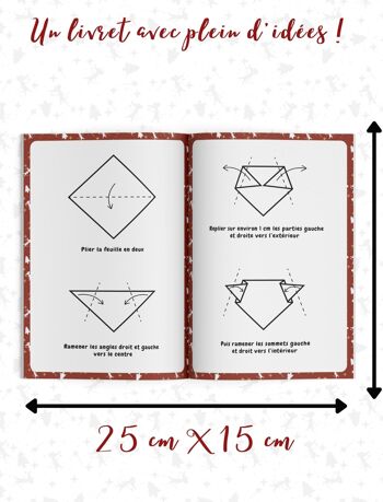 ★ Kit d'origami pour enfants | Papeterie de Noël 4