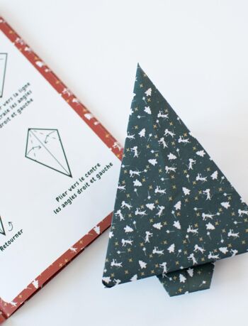 ★ Kit d'origami pour enfants | Papeterie de Noël 7
