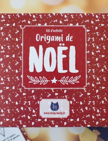 ★ Kit d'origami pour enfants | Papeterie de Noël 10