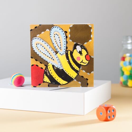 Bees Greetings Card