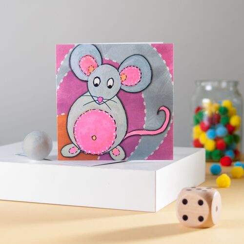 Mouse Greetings Card